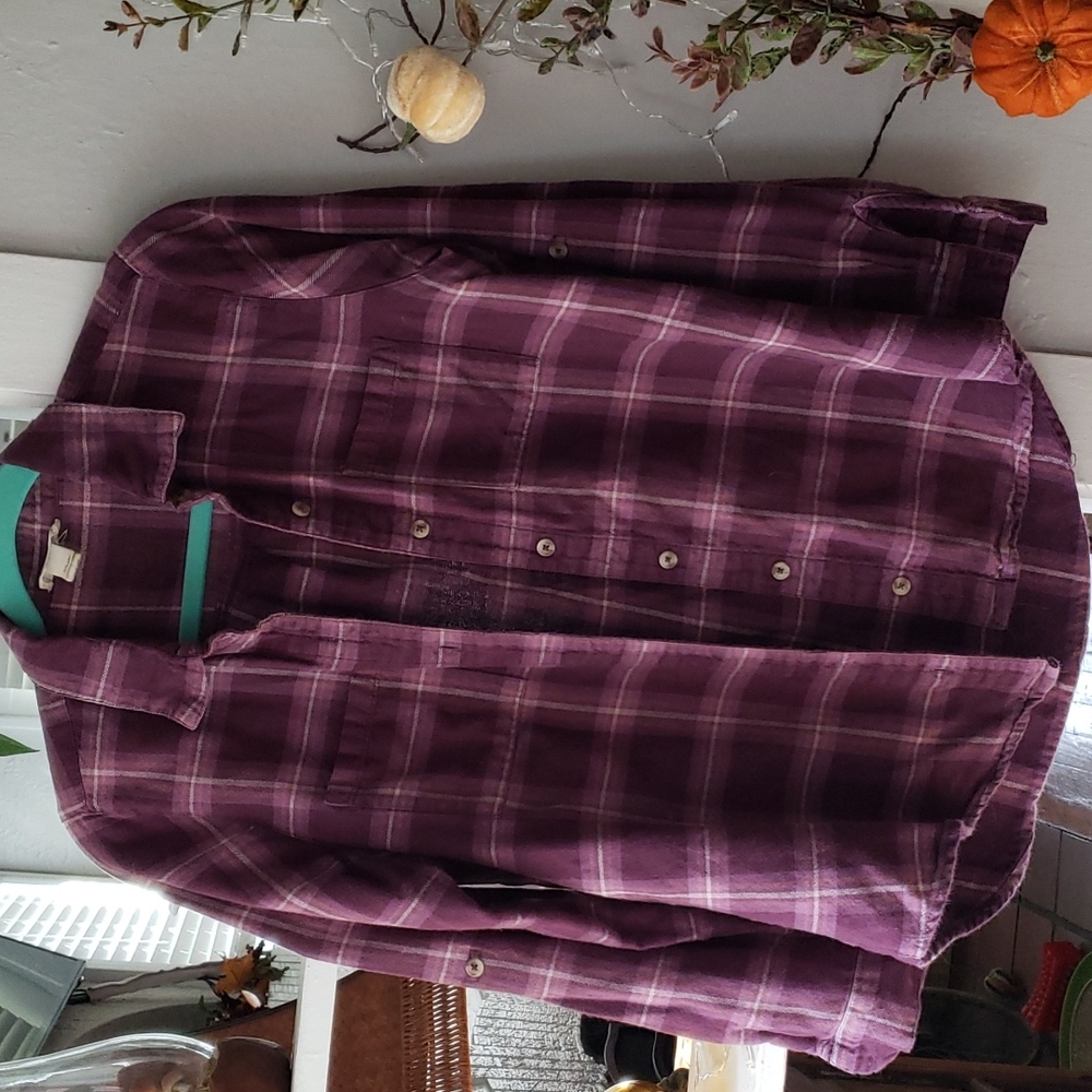 Purple Plaid Flannel